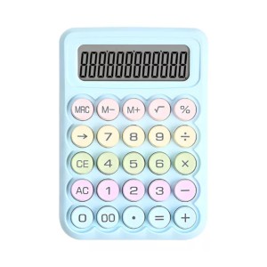 CALCULADORA PASTEL 12 DIGITOS DX816